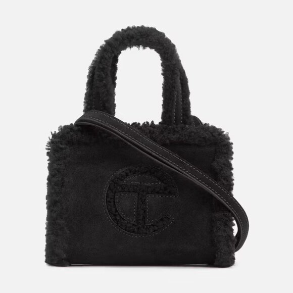 Telfar Handbags - UGG x Telfar Small Shopper Black